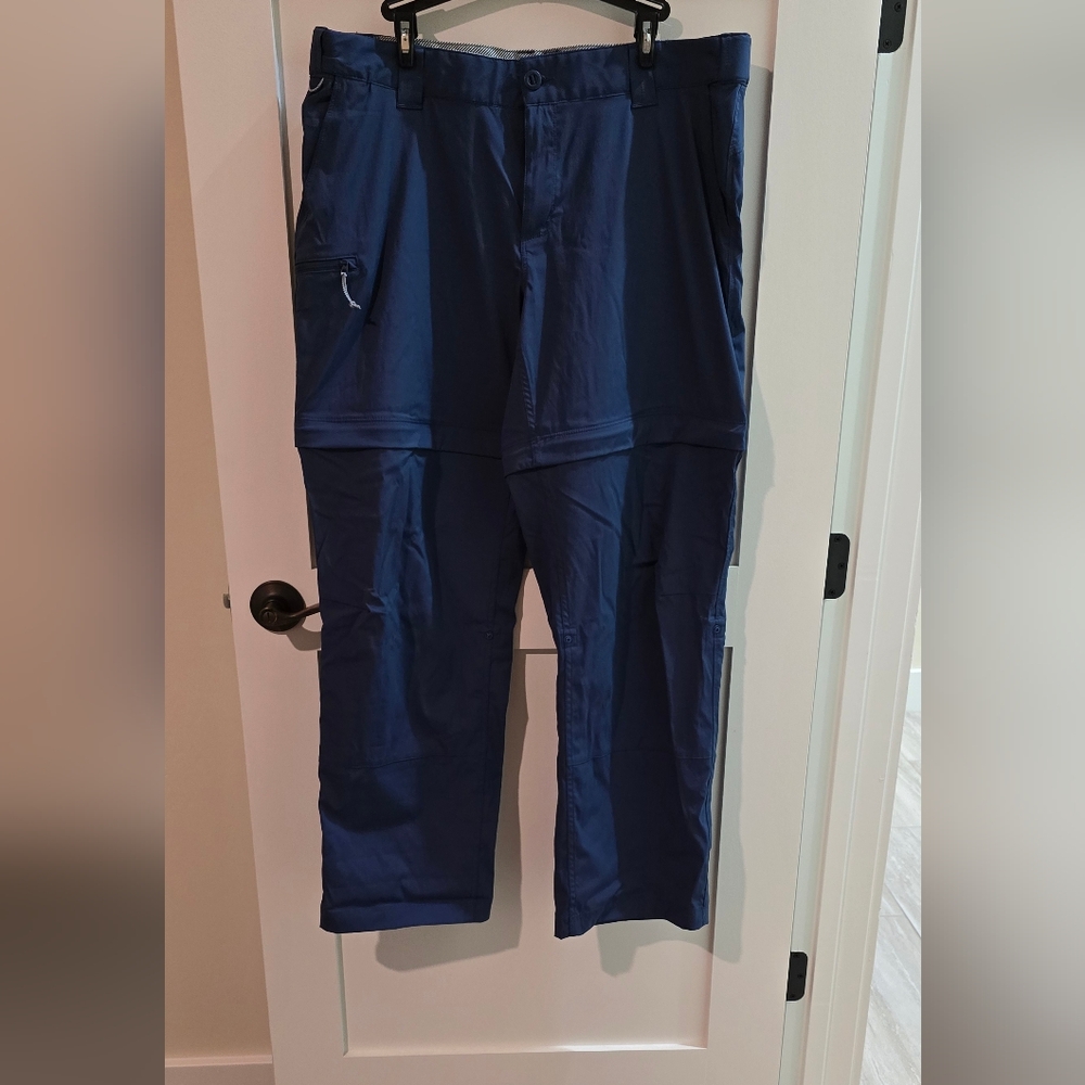 Women's Blue Cargo Pants